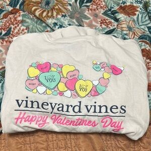 EUC Vineyard Vines Girls Valentines Day Long Sleeve Shirt